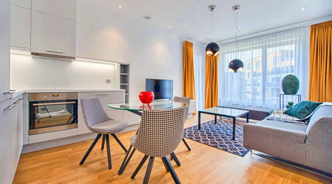 nowoczesny salon w luksusowej rezydencji do sprzedaży Wrocław