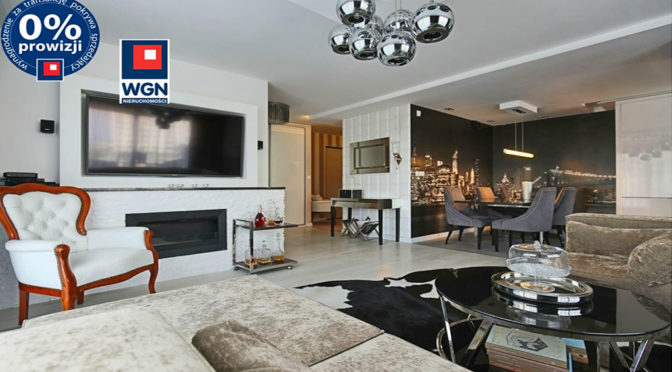 prestiżowy salon w ekskluzywnym apartamencie do sprzedaży Gdynia