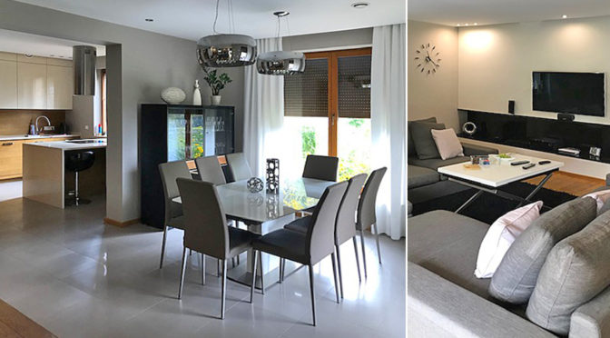 elegancki salon w luksusowej rezydencji do sprzedaży Wieluń (okolice)