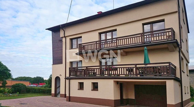 reprezentacyjne wejście do luksusowej rezydencji na sprzedaż Częstochowa (okolice)