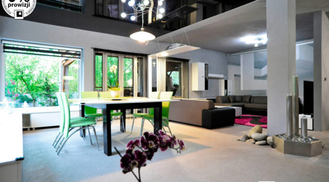 prestiżowy salon w ekskluzywnej rezydencji na sprzedaż Gliwice (okolice)