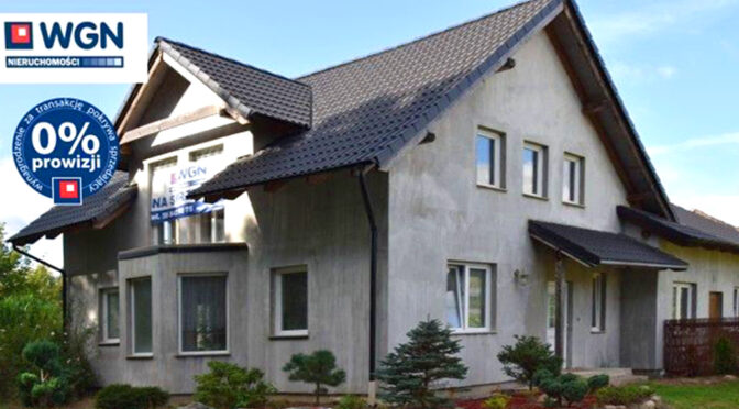 imponująca rozmachem bryła luksusowej rezydencji na sprzedaż Słupsk (okolice)