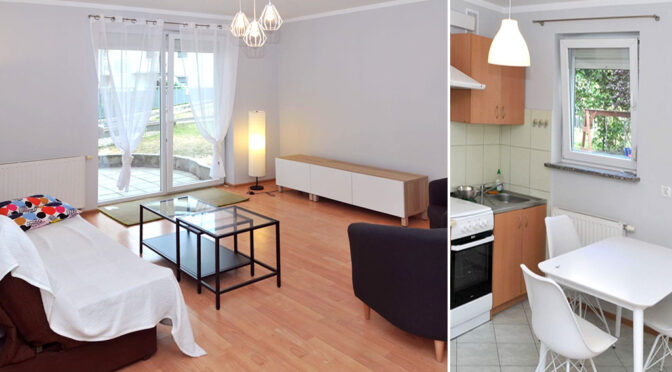 komfortowe wnętrze ekskluzywnego apartamentu do wynajęcia Szczecin
