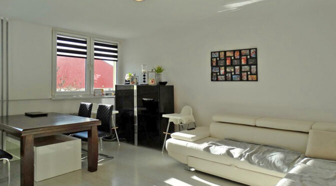 przestronne wnętrze ekskluzywnego apartamentu do sprzedaży Legnica (okolice)