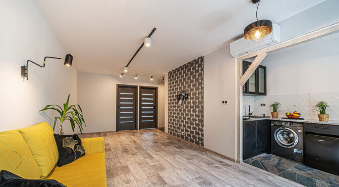 zaprojektowane zgodnie z najnowszymi trendami wnętrze ekskluzywnego apartamentu do sprzedaży Wrocław
