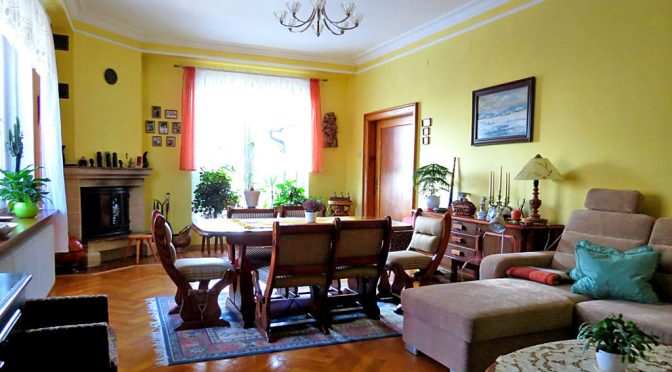 salon w luksusowej rezydencji do sprzedaży w Dusznikach-Zdroju
