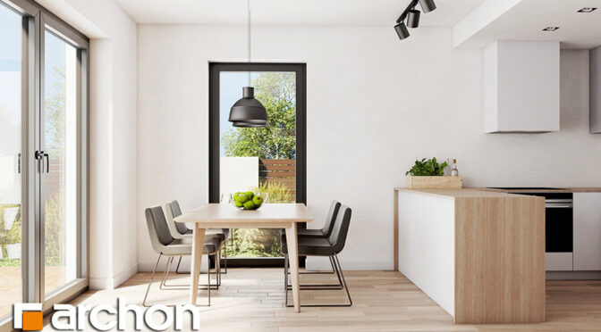 minimalistyczny wystrój salonu w luksusowej rezydencji na sprzedaż Legnica (okolice)