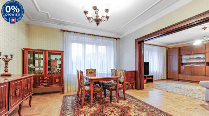 zaprojektowane w klasycznym stylu wnętrze ekskluzywnego apartamentu na sprzedaż Katowice (okolice)