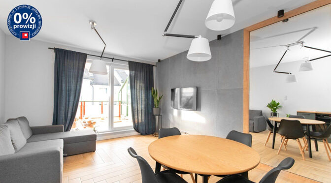zaprojektowane zgodnie z najnowszymi trendami wnętrze ekskluzywnego apartamentu do sprzedaży Gdańsk