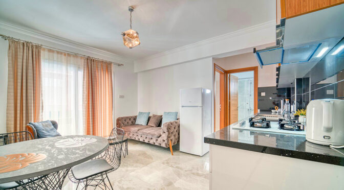 nowoczesne wnętrze ekskluzywnego apartamentu na sprzedaż Cypr (Iskale)